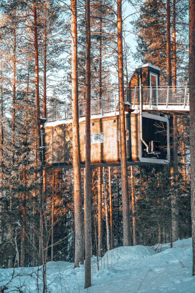 Treehotel Harrads; magie in de bomen