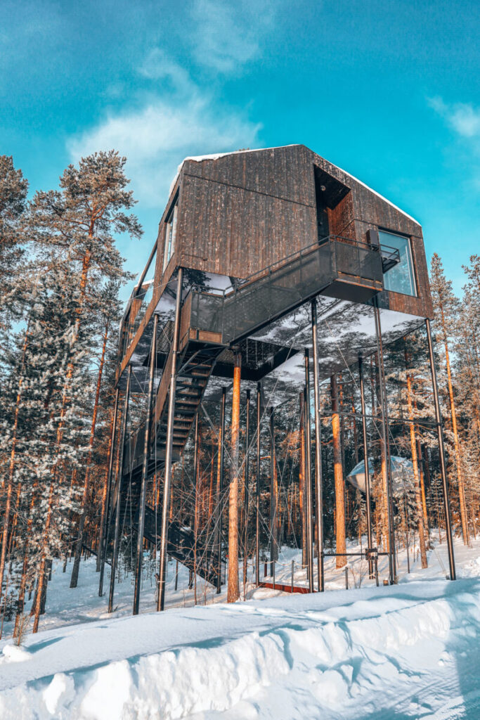 Treehotel Harrads; magie in de bomen