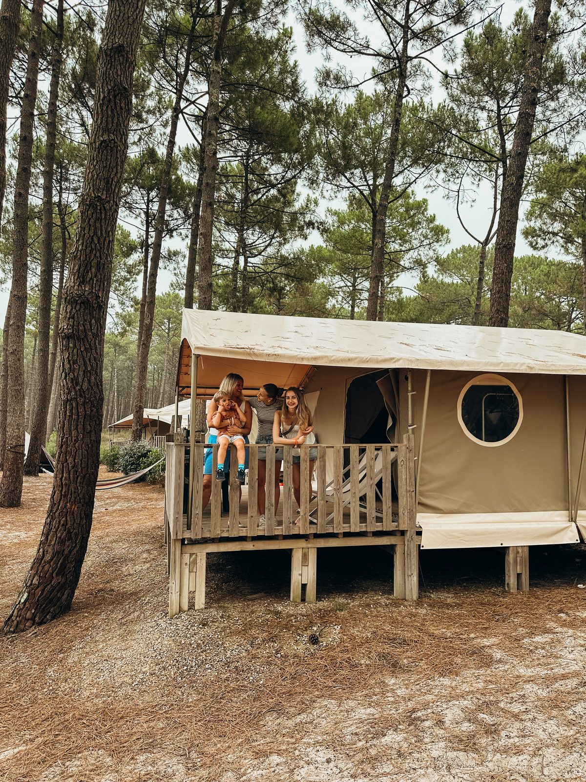 Onze tent voor een week