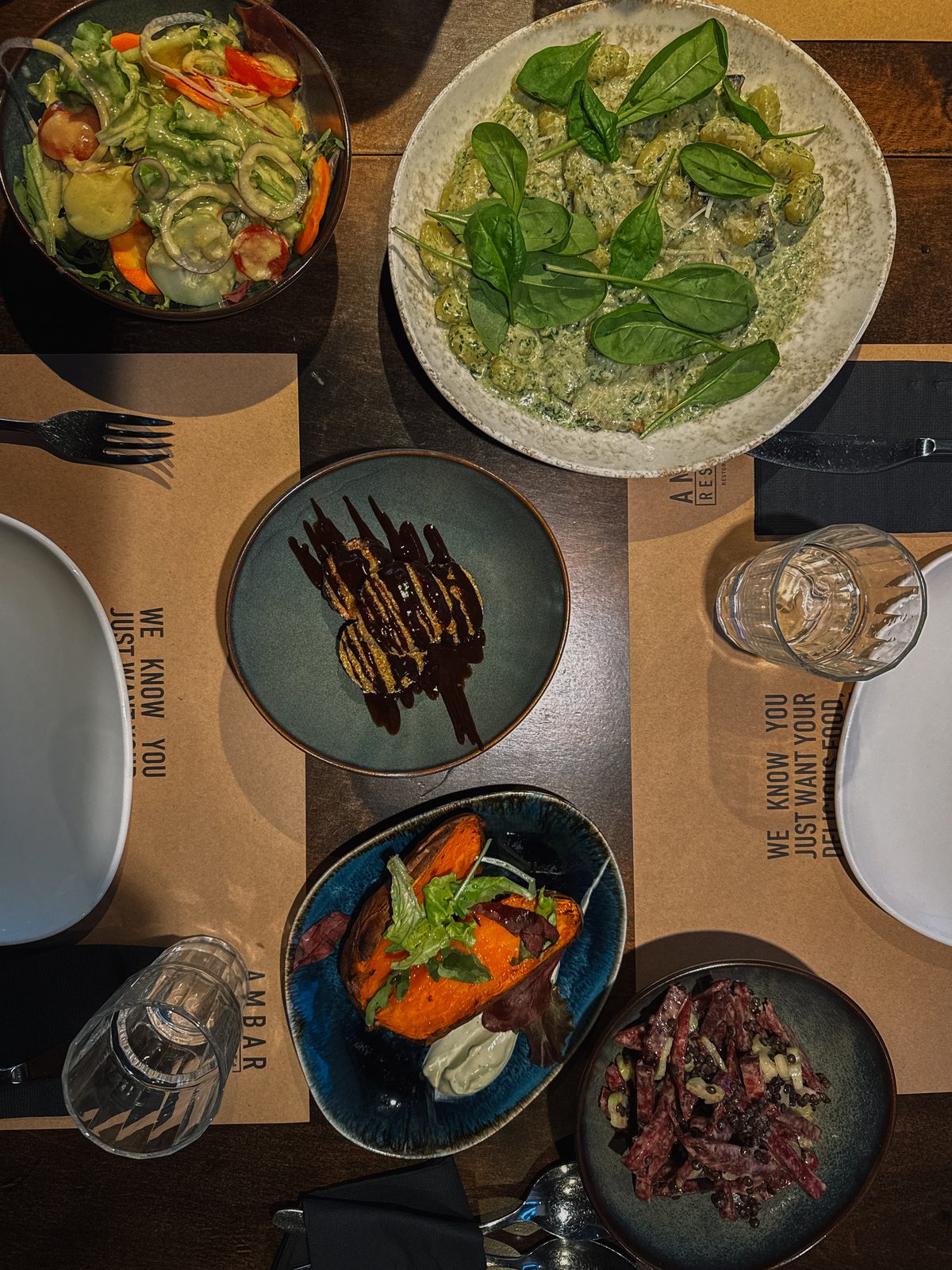 Traditional flavours with a modern twist at Ambar.